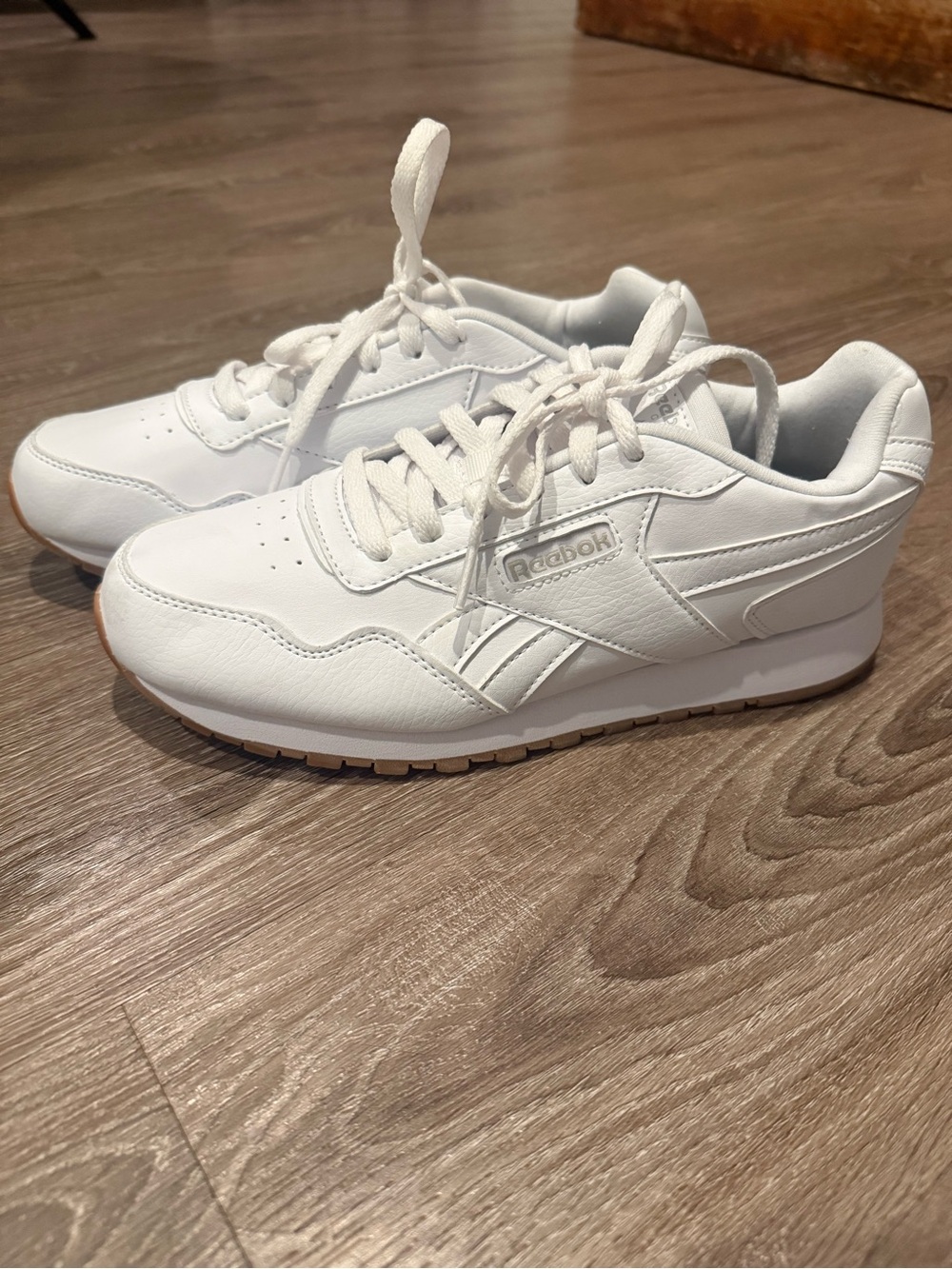 Reebok Classic White Leather Harman Run Sneakers